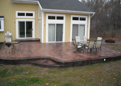 stamped concrete patios installers