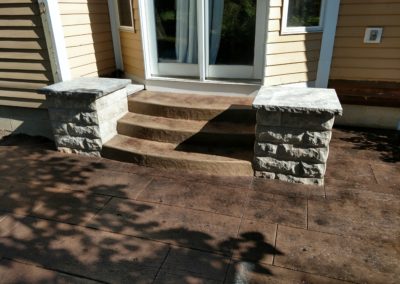 stamped concrete patios installers