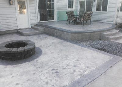 stamped concrete patios installers