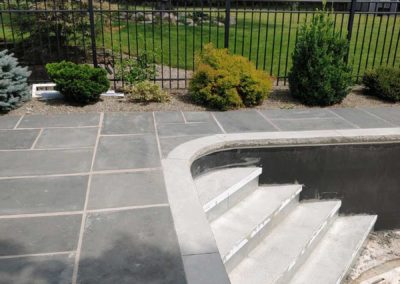 concrete pool patio surrounds